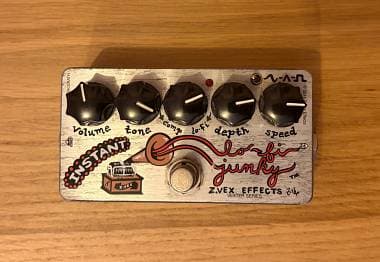 Zvex instant Lofi junky lo-fi simil vibrato