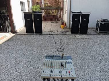 Diffusori Peavey 215 pa con finali AEQ 1201