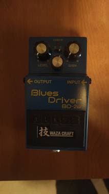 Boss Blues driver bd-2w waza craft