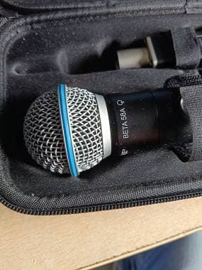 Capsula Shure beta 58a
