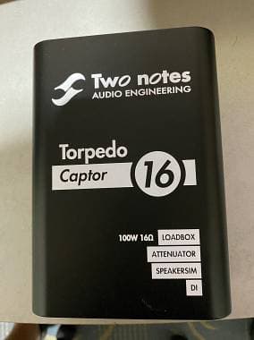 Two Notes Torpedo Captor 16
