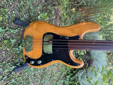 1978 Fender Precision Bass - Fretless with Rosewood Fingerboard - Natural - HSC