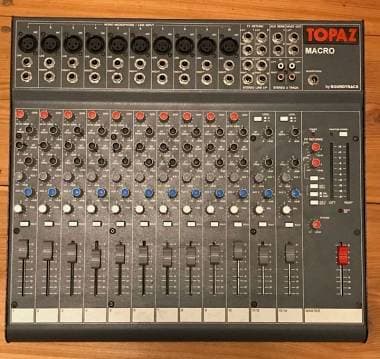 Soundtracs topaz macro 14/2 mixer professionale