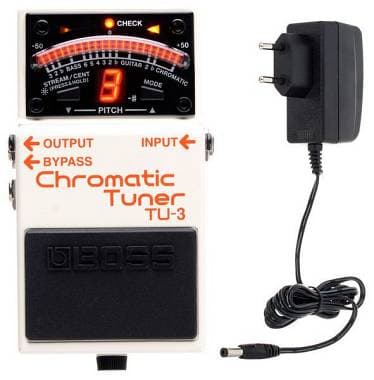 Boss TU-3 Accordatore / Tuner + Alimentatore Originale Boss