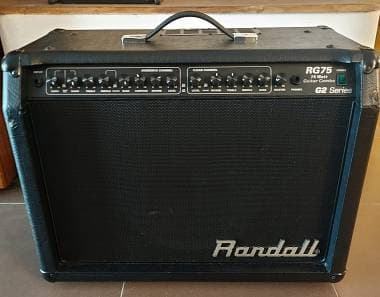 Randall RG75 G2 SERIES COMBO COMPLETO DI FOOTSWITCH ORIGINALE E CAVO