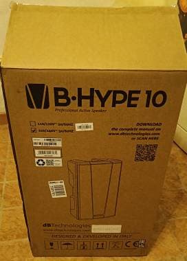 DB TECHNOLOGIES Dbtechnologies B HYPE 10 (Sped. Inclusa)