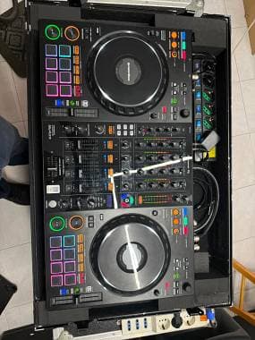 Vendo Pioneer DDJ-FLX10 + Flight Case Professionale con Rack + Ciabatta PowerCON