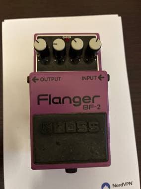 Boss Bf-2 flanger made in taiwan anni 90