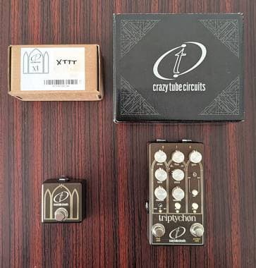 Crazy Tube Circuits Triptychon + XT Footswitch
