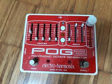 Electro Harmonix Pog 2 polyphonic octave generator octaver polifonico ehx II