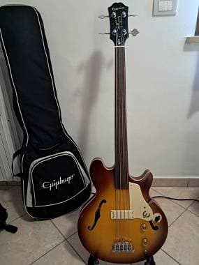Epiphone Jack Casady Signature Fretless