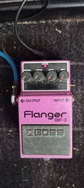 Boss Flanger BF-2 made in japan green label