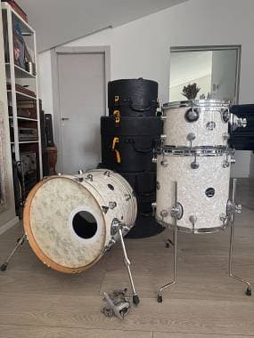 DW Performance Series Jazz Kit 18 12 14 con custodie rigide