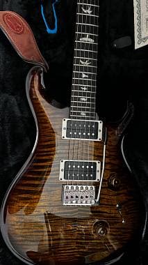 PRS Guitars 24 custom black gold burst