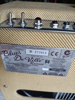 Fender Blues de ville reissue