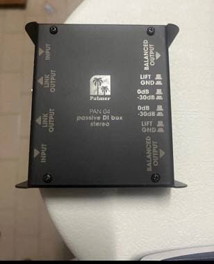 Palmer Palmer Q4 DI passive box