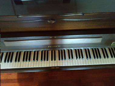Pianoforte verticale Feurich 112 in buone condizioni