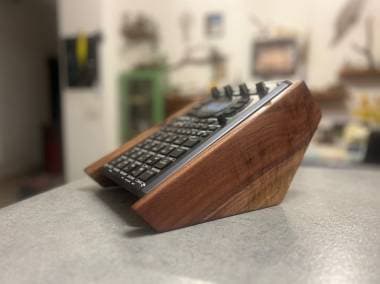 Roland Sp404 mkII supporto legno di noce