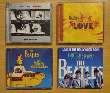 The Beatles 4 albums (CD)