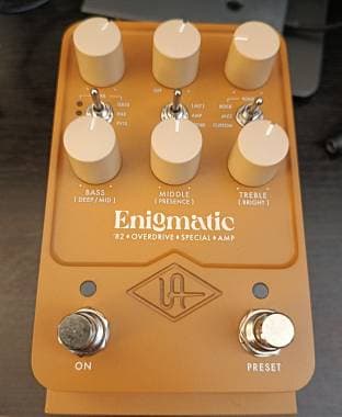 Universal Audio UAFX Enigmatic In Garanzia Dumble Overdrive Special