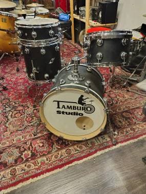 Tamburo studio Jazz Bop kit nero opaco