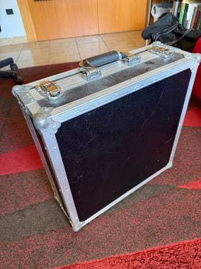 Flight Case Pedaliera mixer rack custodia