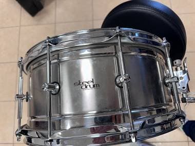 Rullante Steel Drum Inox doppia finitura 14 + SPEDIZIONE IN OMAGGIO