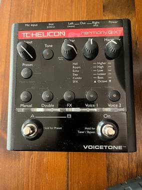 TC Helicon Voice Tone Harmony G-XT