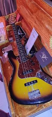 Fender Custom Shop Jazz cs 60 Nos dual knob ( Plek )