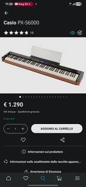 Casio PX-S 6000