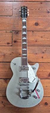 Gretsch Guitars Silver Sparkle TV Jones+Upgrades