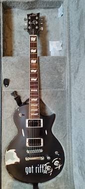 ESP LTD Truckster James Hetfield Black Aged