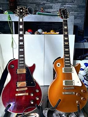 Gibson Custom Shop Les paul 57 R7 scambio/permuto buttarini, Fender select