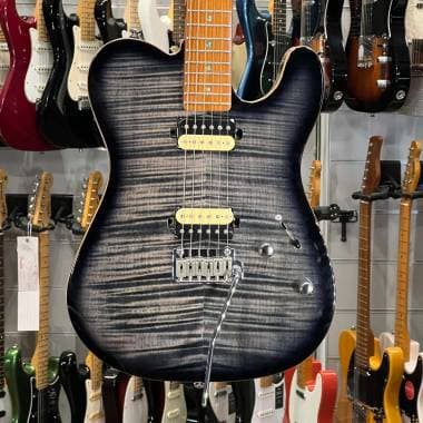 SIRE - T7 TELECASTER FM TRANS BLACK FLAMED TOP - Spedizione Gratis
