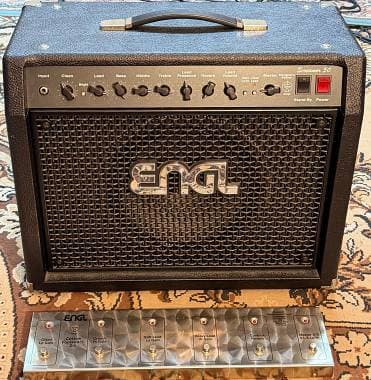 Engl Screamer 330 50 watt combo ampli valvolare z5 Footswitch
