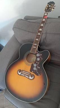 Epiphone EJ-200SCE/VS