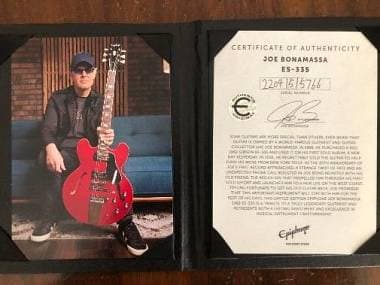 Epiphone Epiphone ES-335 Joe Bonamassa 1962 Limited Edition
