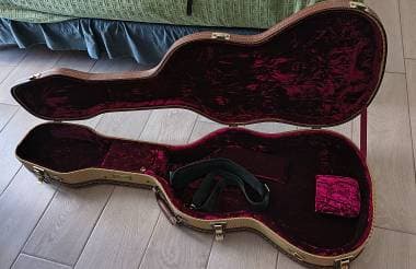 Custodia rigida Crossrock tele strato tweed