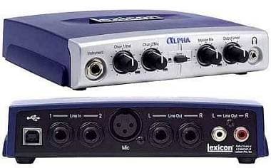 Lexicon Alpha - scheda audio Interfaccia USB 2x2x2