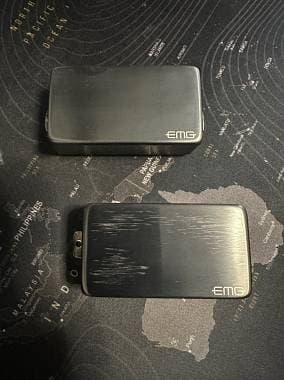 EMG 80/85 black brushed chrome