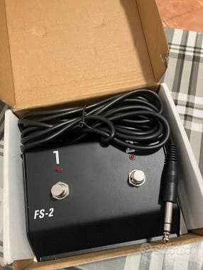 Hughes & kettner fs-2 footswitch spedizione gratuita