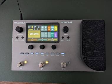 Pedaliera processore per chitarra Sonicake Matribox 2