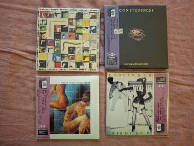 4 cd rarissimi Kevin Godley & Lol Creme 10cc Japan pressing con obi sigillati