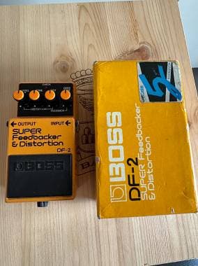 Boss DF-2 Super Feedbacker & Distortion con scatola
