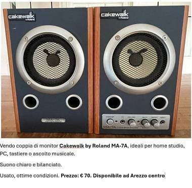 Ma-7A Cakewalk monitors