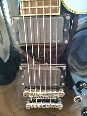 Ibanez ARZ700 BK EMG Attivi + KILLSWITCH (Stile Buckethead) 25 Tasti