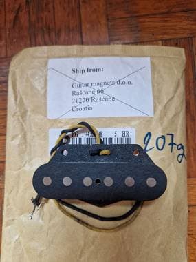 Q PICKUPS Copia del 51 Nocaster e 50 Broadcaster Fender Telecaster BRIDGE pickup