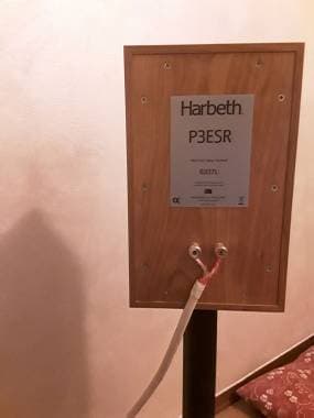 Harbeth P3esr casse acustiche sospensione pneomatica