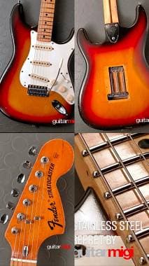 Fender Stratocaster CBS 1974 Sunburst con custodia originale