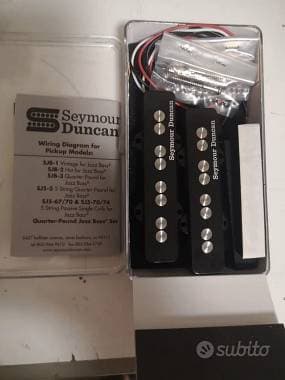 SEYMOUR DUNCAN Quarter Pound Jazz Bass Set